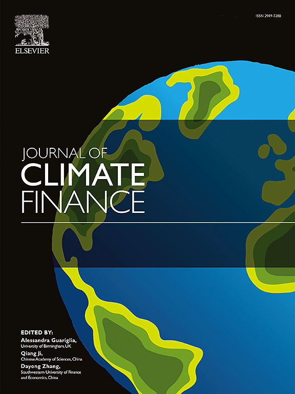 Go to journal home page - Journal of Climate Finance